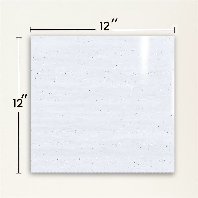 12" × 12" · Unfilled · Polished (Vein-Cut)