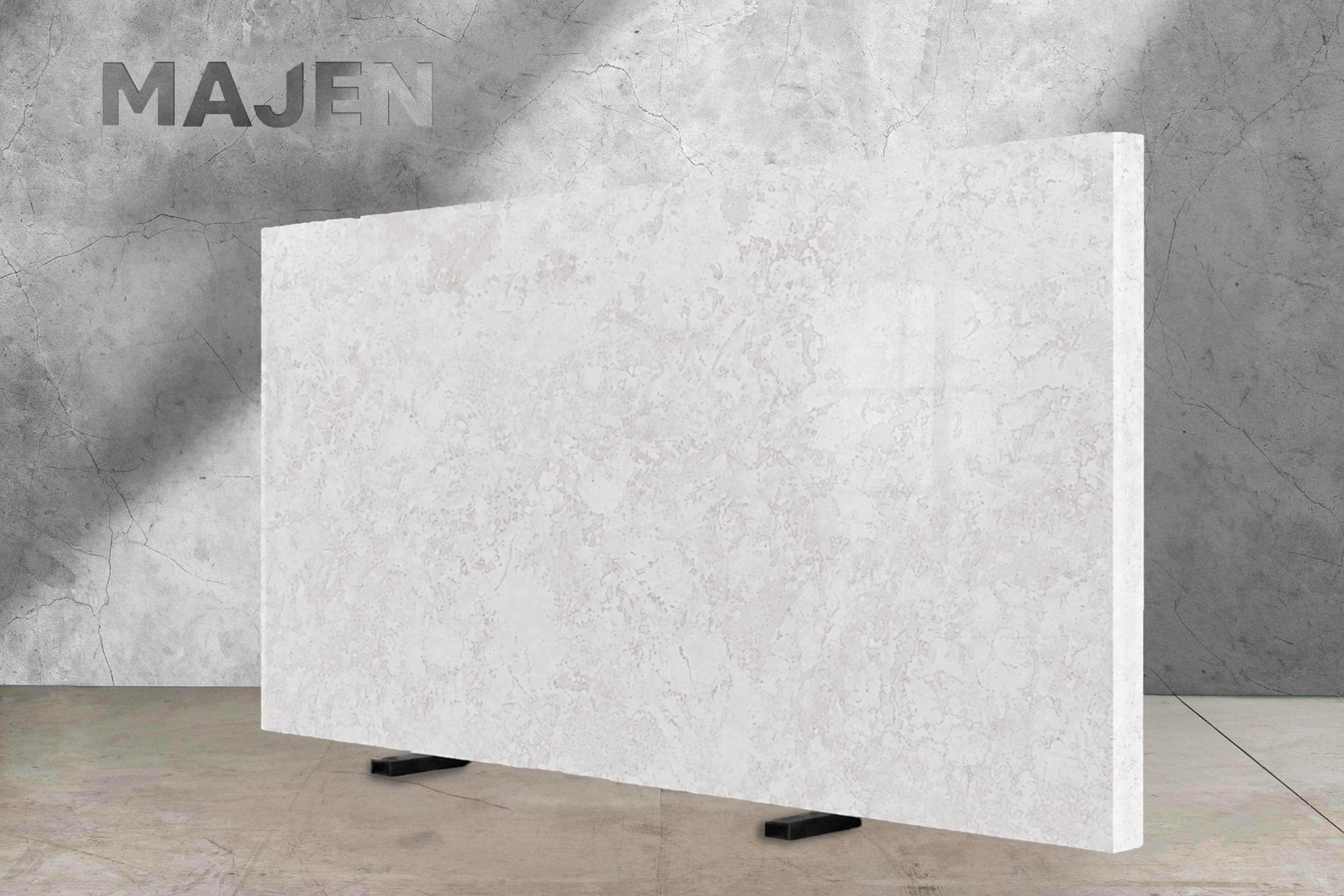 Ivory Dolu Cilalı Cross Cut Traverten Plakalar 2