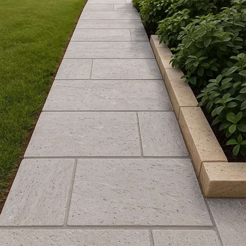 Antico Dolgusuz Eskitilmiş Vein Cut Traverten Plakalar 3