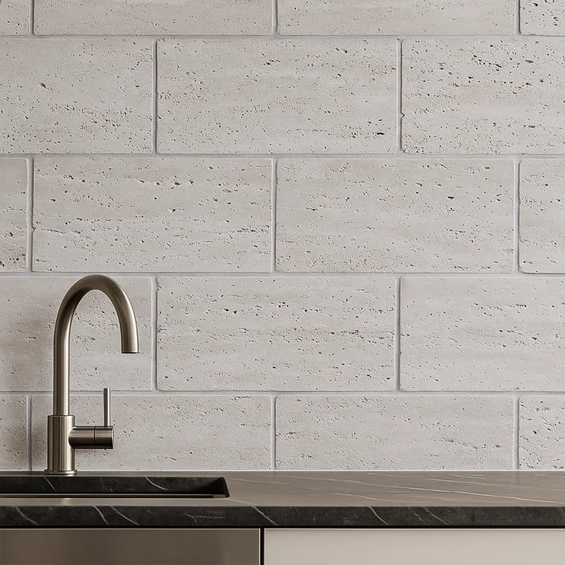 Antico Dolgusuz Eskitilmiş Vein Cut Traverten Plakalar 4