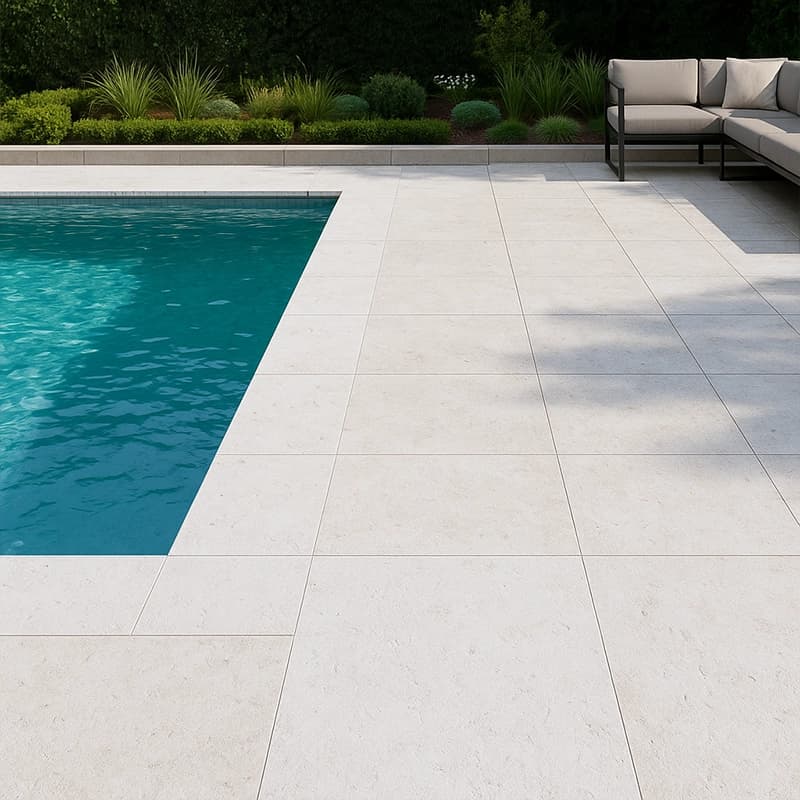 Fildişi Dolgulu Fırçalı Cross Cut Traverten Plakalar 4