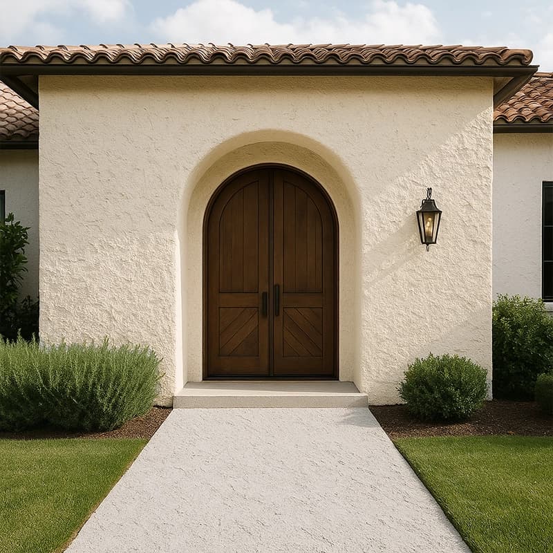 Fildişi Dolgusuz Fırçalı Cross Cut Traverten Plakalar 4