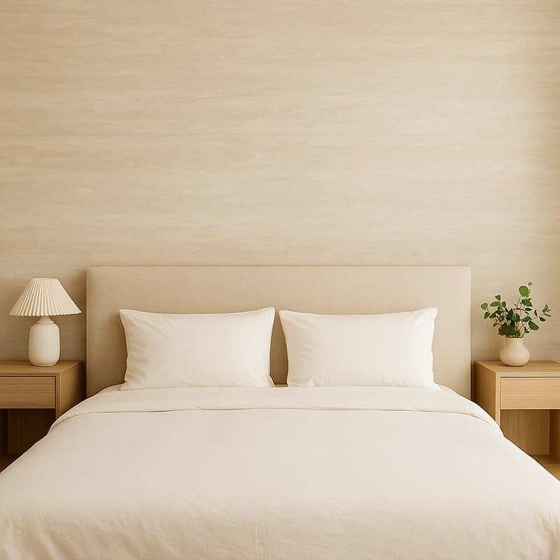 Light Dolgulu Fırçalı Cross Cut Traverten Plakalar 2