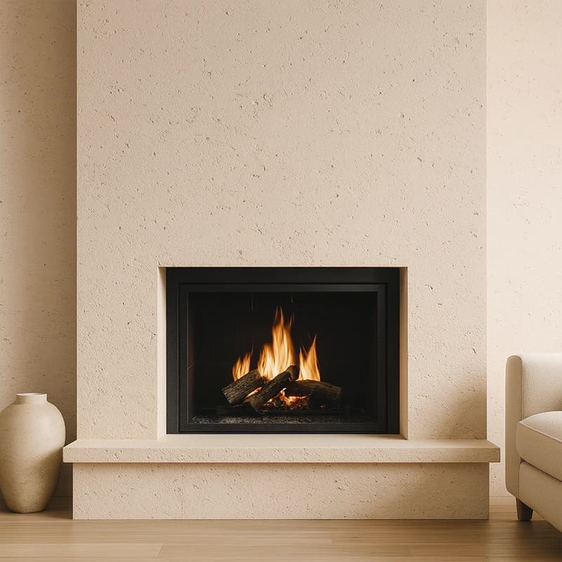 Light Dolgusuz Eskitilmiş Cross Cut Traverten Plakalar 3