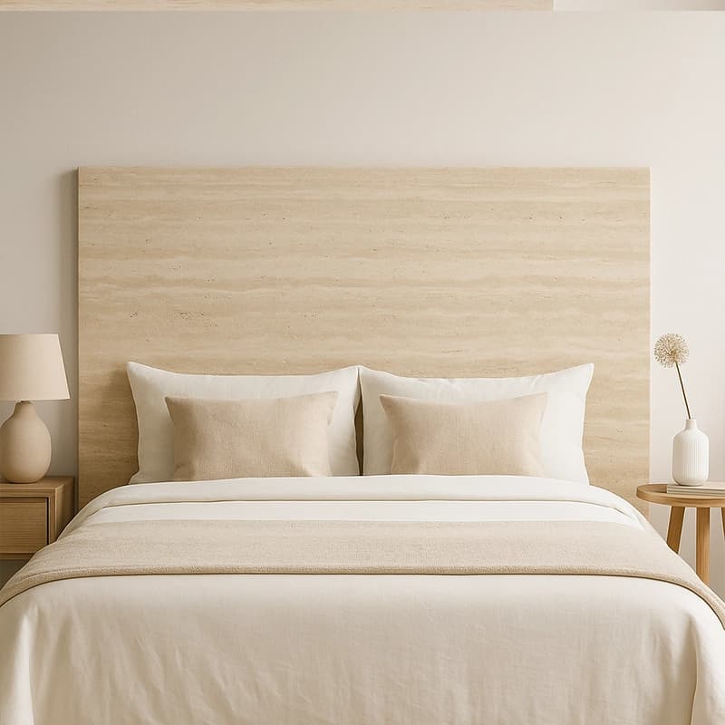 Light Filled Natural Vein Cut Travertine Slabs 3