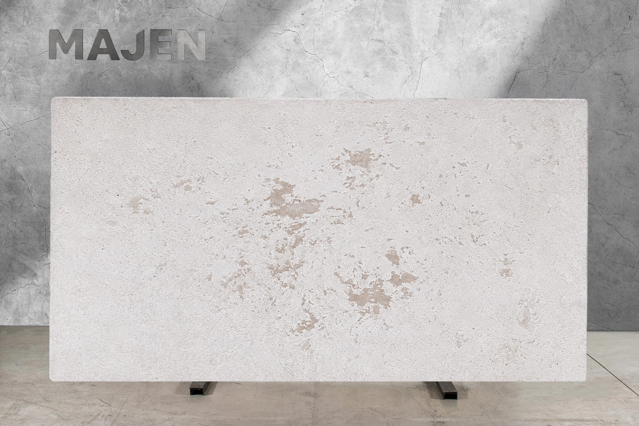 Light Filled Tumbled Cross Cut Travertine Slabs