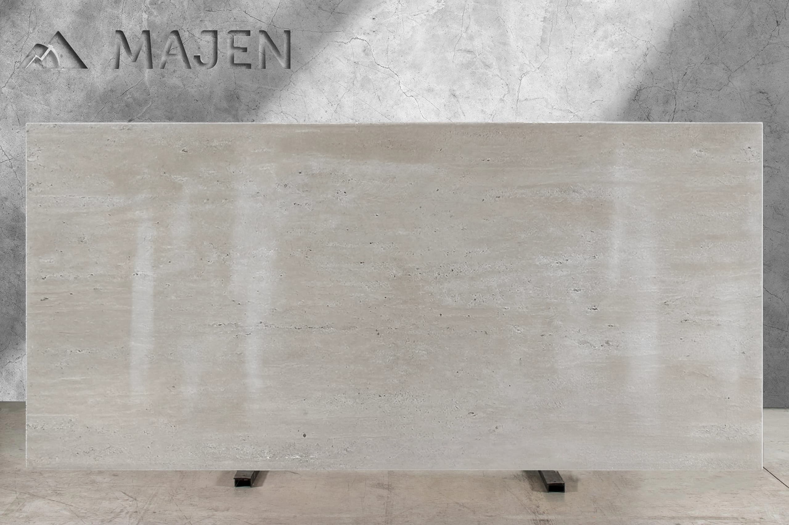 Toptan Traverten Plakalar | Majen Dolgulu Parlatılmış Damarlı Traverten Plakalar