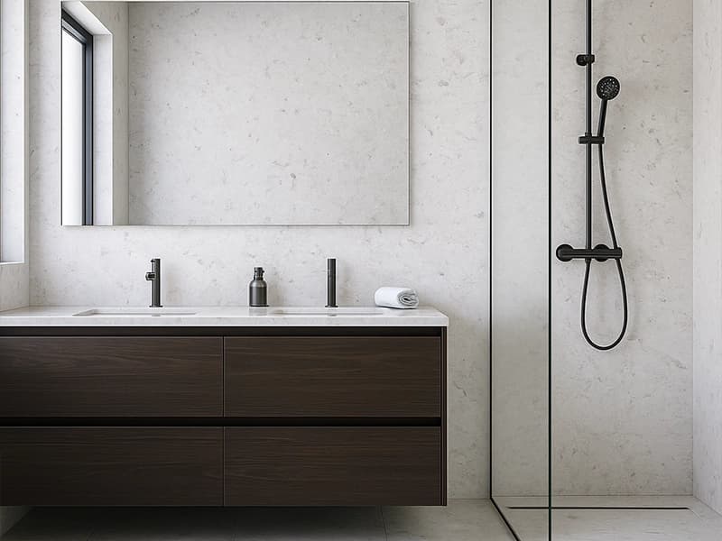 Toptan Blaundos Ivory Traverten villa cephesi