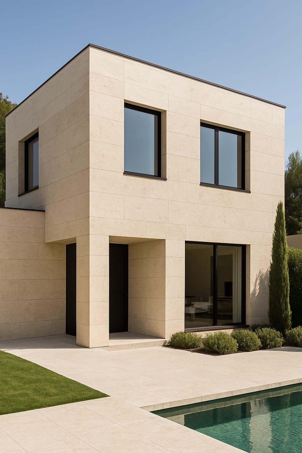 Toptan Blaundos Light Traverten iç mekân tasarımı