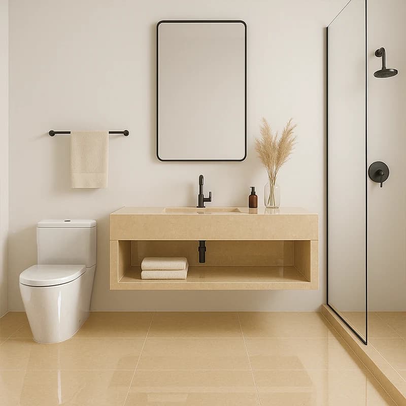 Light Dolu Cilalı Cross Cut Traverten Plakalar 4