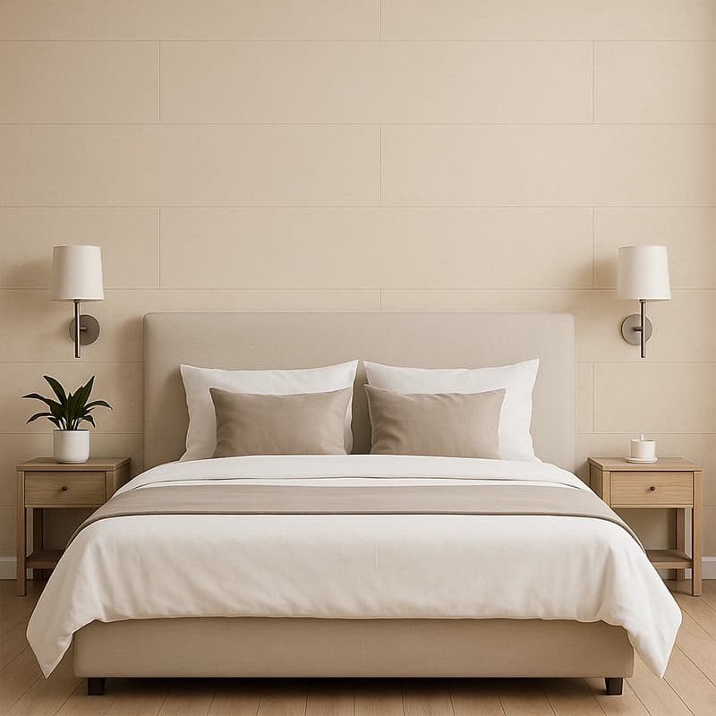 Light Dolgulu Eskitilmiş Cross Cut Traverten Plakalar 2