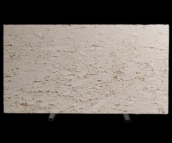 Antico travertine slab rustic hues